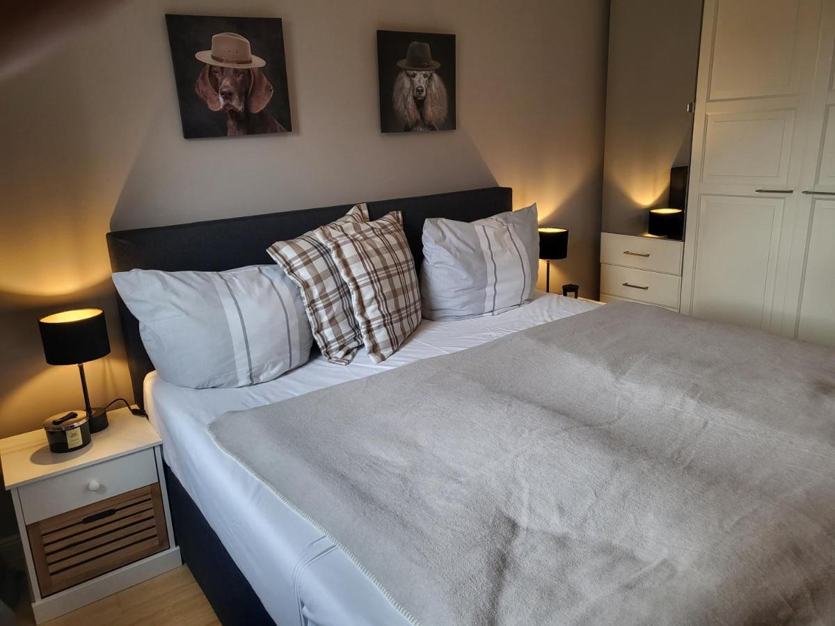 Ferienwohnung Deichglueck - Direkt Am Boehler Sandstrand Sankt Peter-Ording Exteriör bild