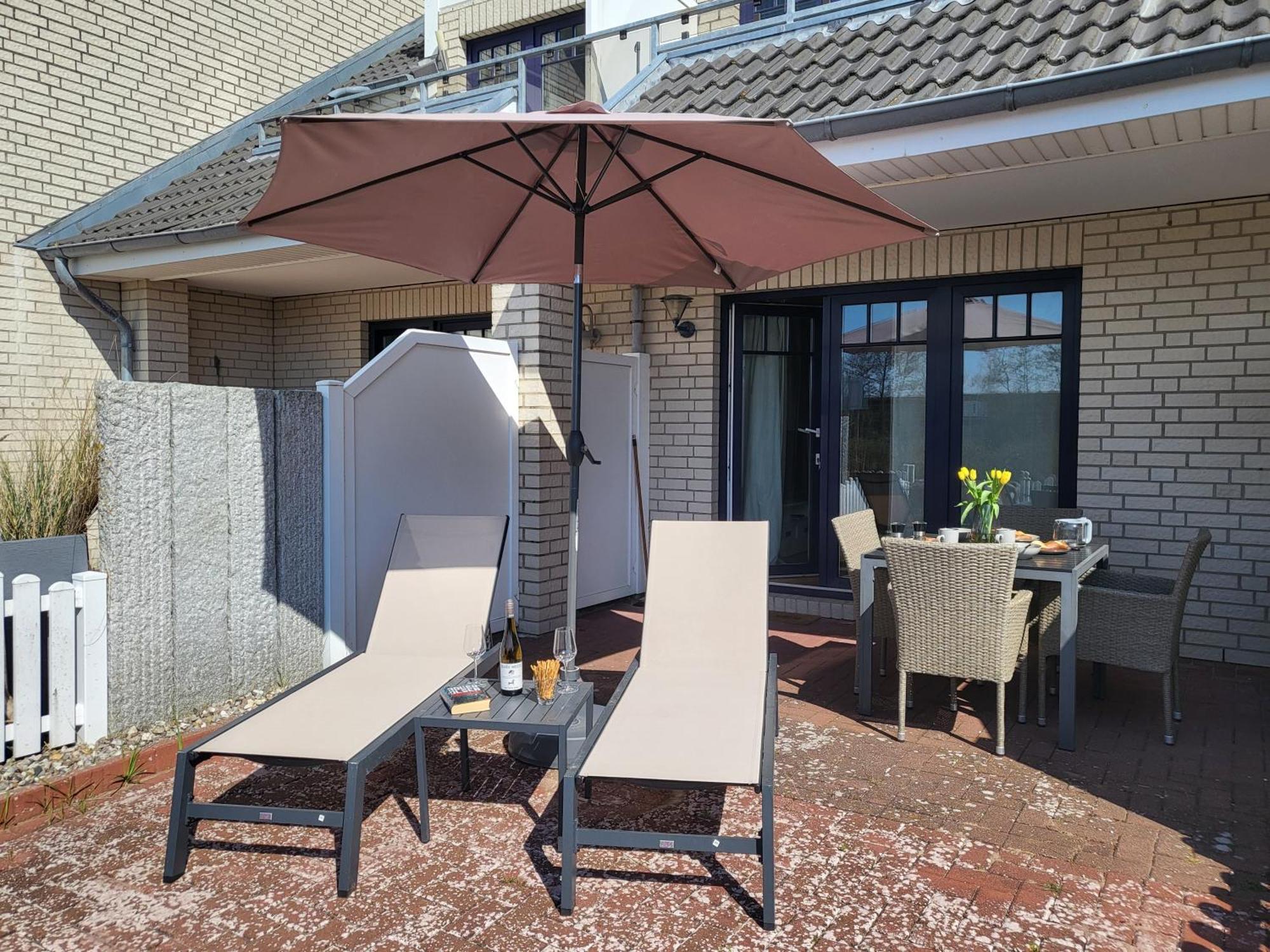 Ferienwohnung Deichglueck - Direkt Am Boehler Sandstrand Sankt Peter-Ording Exteriör bild